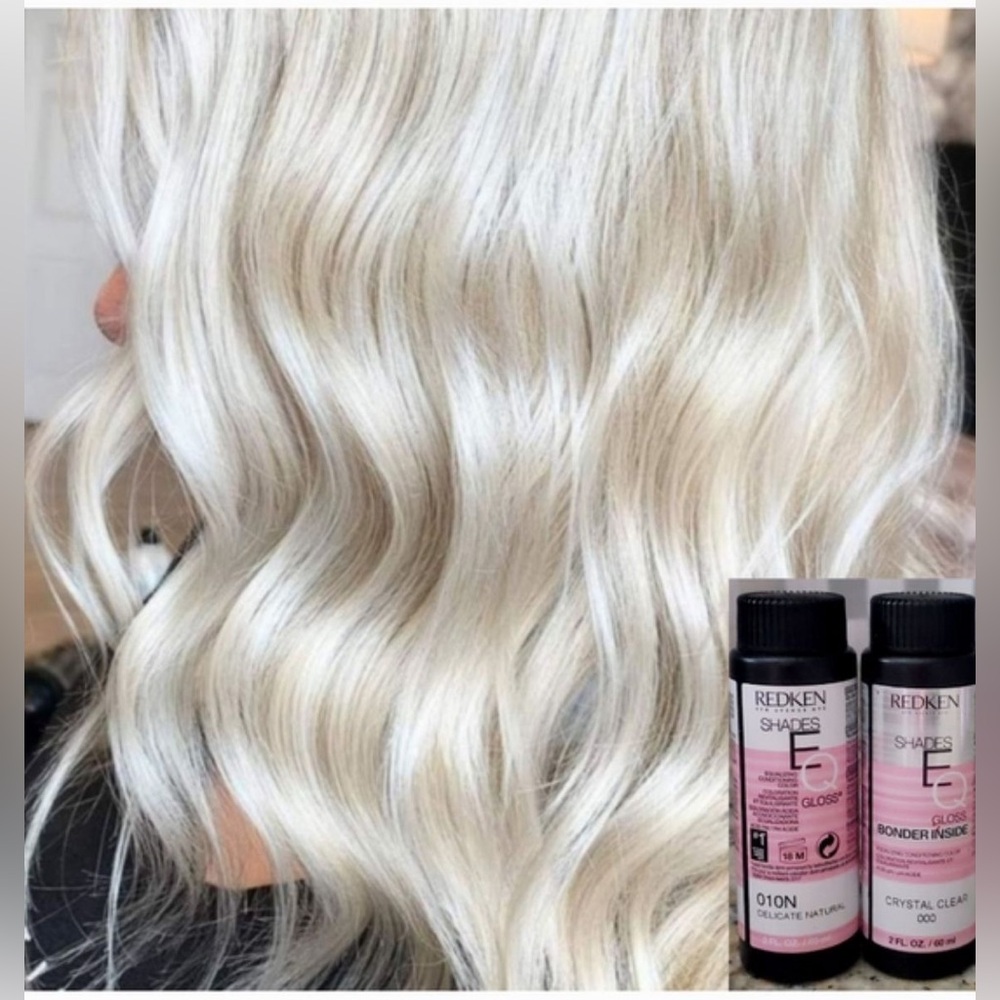3 Products- Redken Shades EQ Blonde Toner Gloss in Delicate Natural Blonde